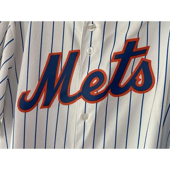 New York Mets Noah Snydergaard #34 Jersey‎ Size XL Majestic Cool Base Authentic